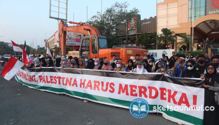 Sejumlah Organisasi Masyarakat di Samarinda Gelar Aksi Masyarakat Kaltim Cinta Palestina