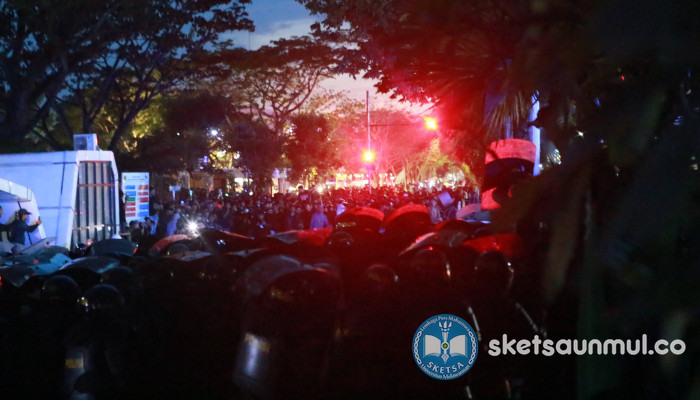 Berujung Ricuh, Aliansi Masyarakat Sipil Klaim Pelaku Kericuhan Bukan dari Barisan Mereka