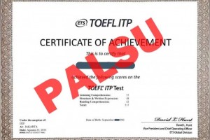 Jerat Sanksi Skorsing Sertifikat TOEFL Palsu