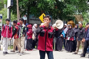 Pengintegrasian FKTI Tak Sesuai Kesepakatan, Mahasiswa Gelar Aksi Protes