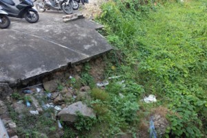 Memasuki Proses Lelang, Perbaikan Area Longsor FISIP Direncanakan Usai pada Desember Mendatang