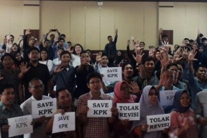 Revisi UU KPK, Dosen Unmul: Kami Menolak!